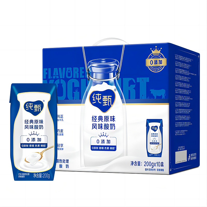 蒙牛纯甄风味酸牛奶200g*10盒