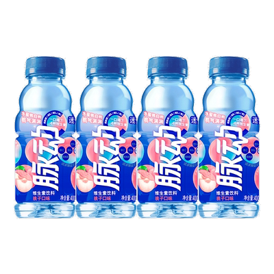 脉动低糖饮料桃子味400ml*4瓶