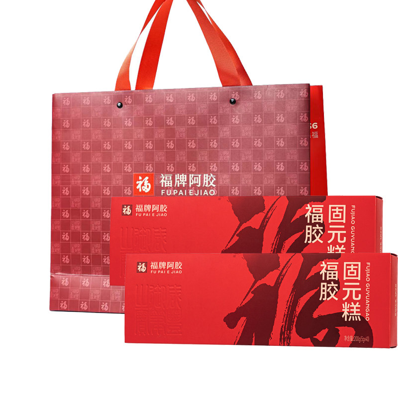 【品牌折扣】福胶 固元糕 200g*2盒（送1个手提袋）图片
