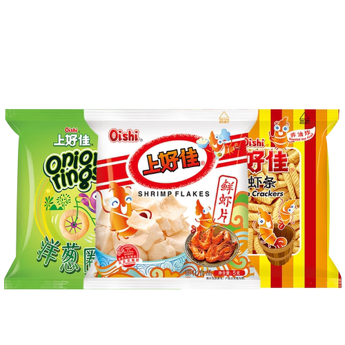 上好佳薯片虾条5g*7包 随机混口味-XT