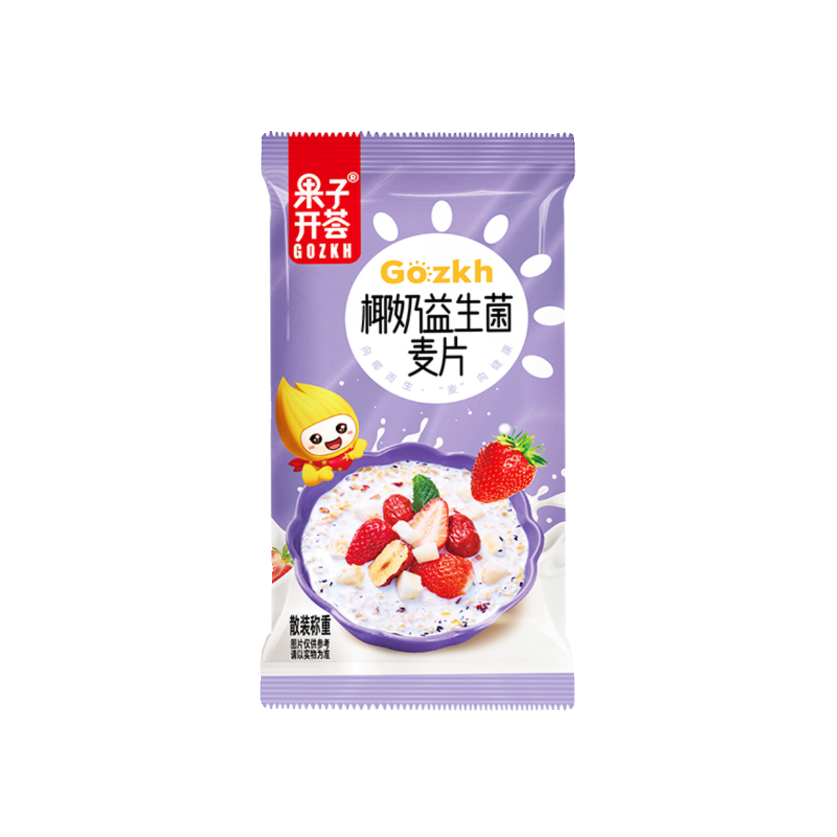 果子开荟椰奶益生菌燕麦片