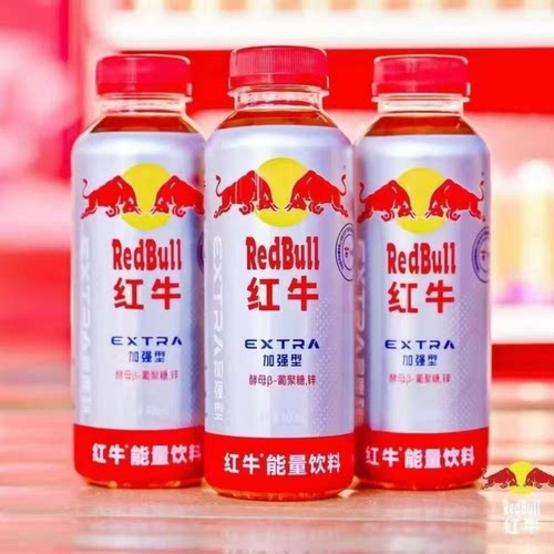 红牛加强型能量饮料 400ml*6小瓶饮料便携装功能饮料运动健身-CL