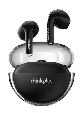 联想 Thinkplus TWS蓝牙耳机 LP80 PRO 白色/黑色【ALTY】