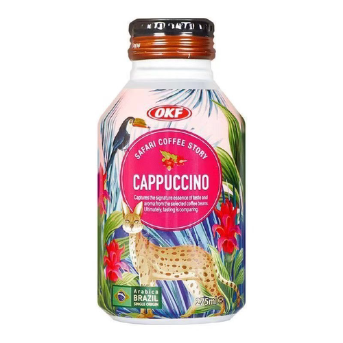 【品牌折扣】OKF咖啡饮料 275ml*6 卡布奇诺