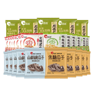 洽洽瓜子花生组合共28袋474g休闲零食炒货唠嗑茶点KJ