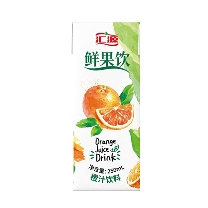 汇源鲜果饮甄选果汁饮料 混合口味250ml*6盒-Ybt