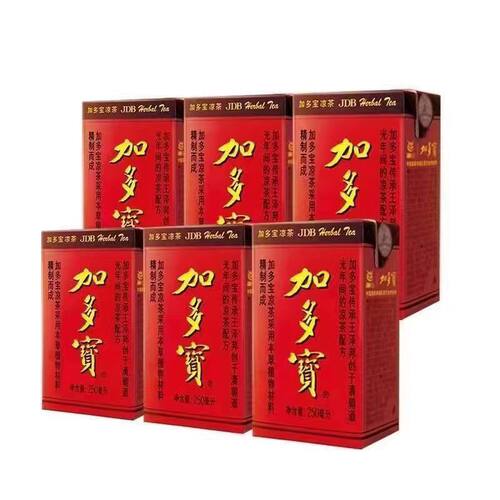 加多宝凉茶 250ml*12盒聚会火锅饮品正宗天然植物饮料
