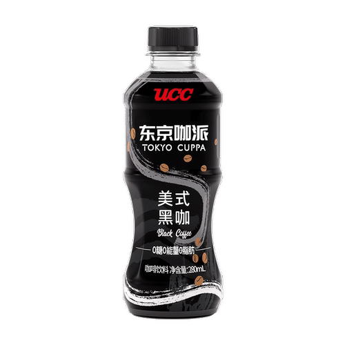 【品牌折扣】UCC东京咖派美式黑咖280ml*6瓶