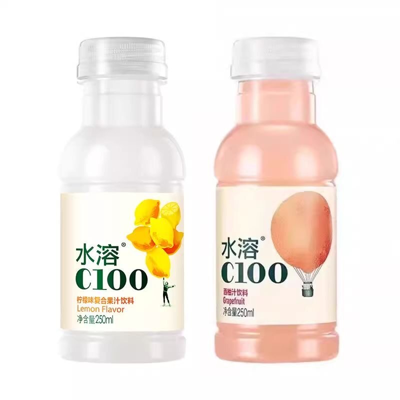 【清仓直播】农夫山泉水溶C柠檬 250ml*6瓶
