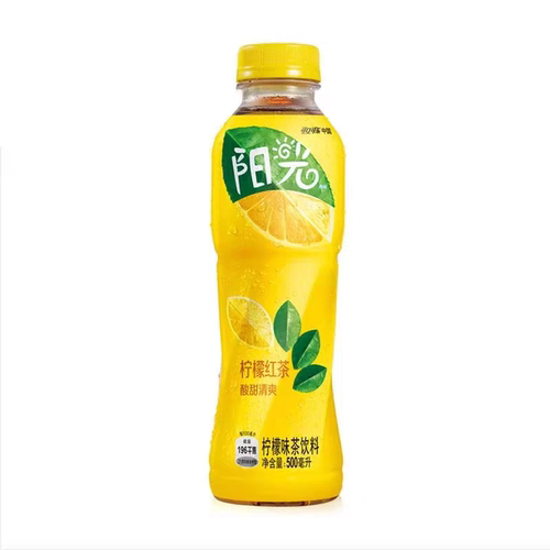 可口可乐果味茶饮料500ml*5瓶阳光柠檬茶-CL