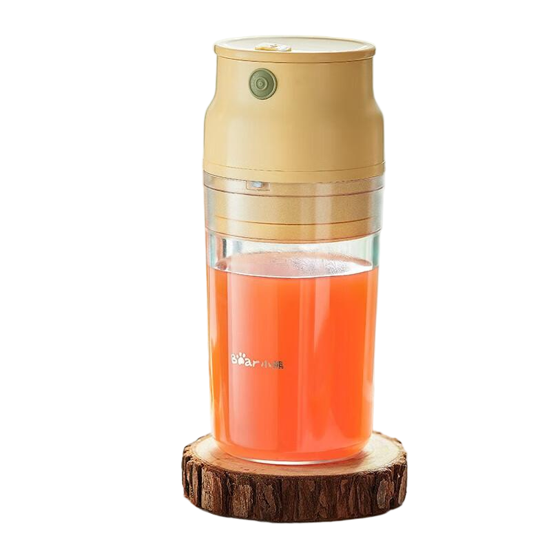 小熊（Bear）便携式榨汁机家用水果小型充电迷你榨汁杯-n