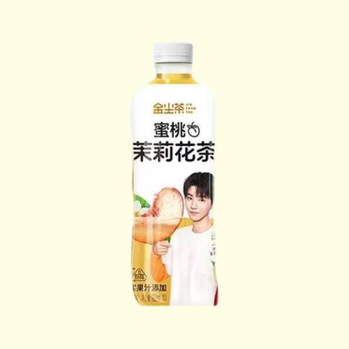 【清仓直播】金尘茶蜜桃茉莉花茶900ml*4