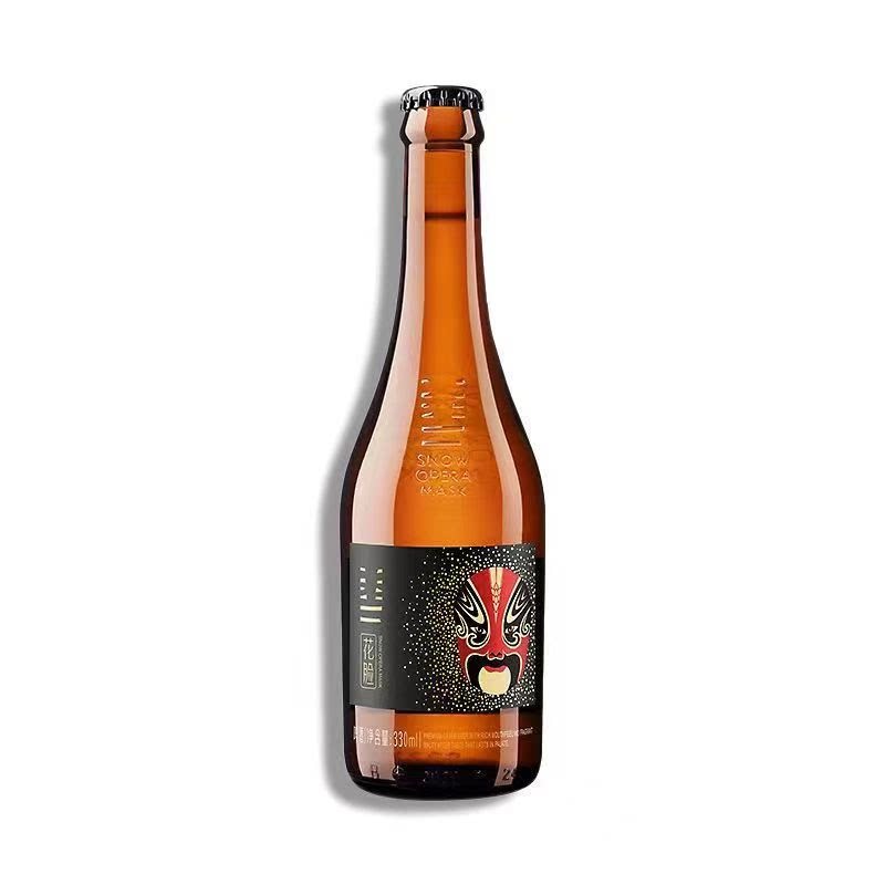 【清仓直播】雪花脸谱啤酒 330ml*4（泡沫箱发）图片