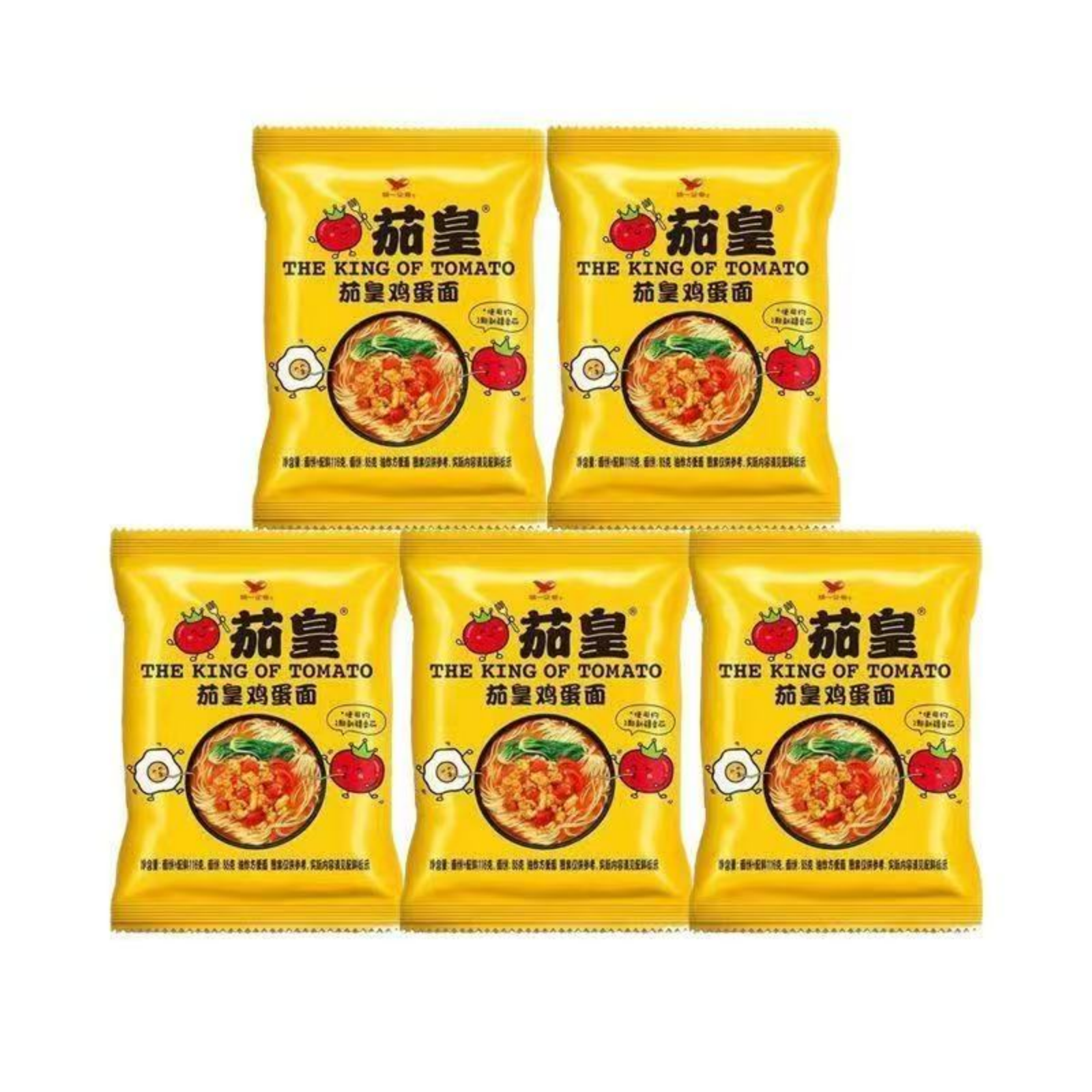 统一茄皇鸡蛋面牛肉面联包散装随机发5包 【下拉详情领优惠】