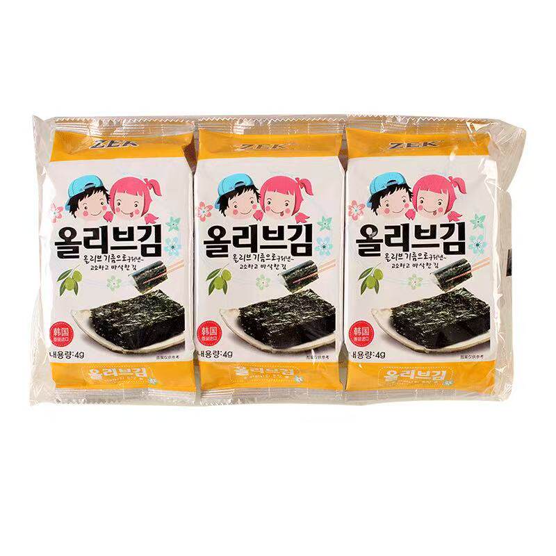【清仓直播】ZEK烤海苔橄榄油12g*3
