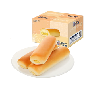 卡尔顿迷你法棍面包500g儿童早餐整箱夹心面包小蛋糕U