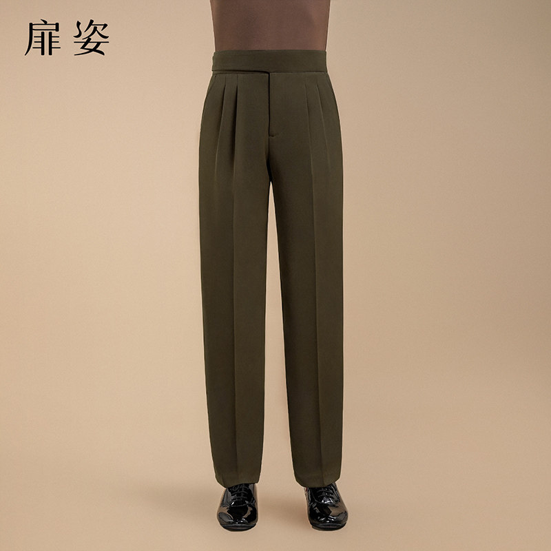 高档男士摩登交谊裤子