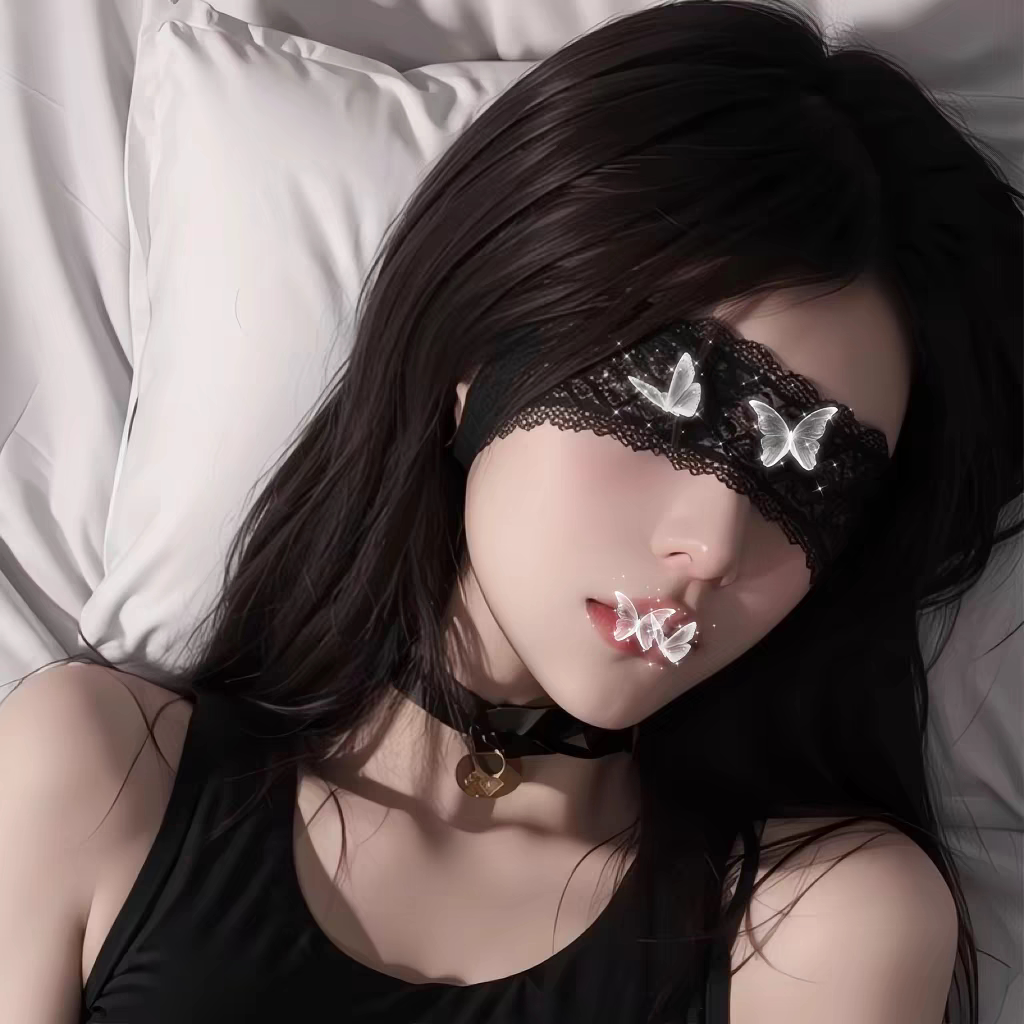 蕾丝眼罩禁欲系遮眼情调丝带可爱兔女郎面具性感蒙眼发箍猫女发饰