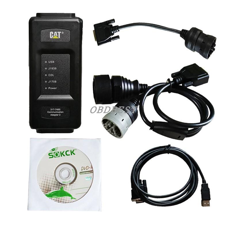 原厂方案 CAT ET4 478-0235 Truck diagnostic tool CAT4 2024C