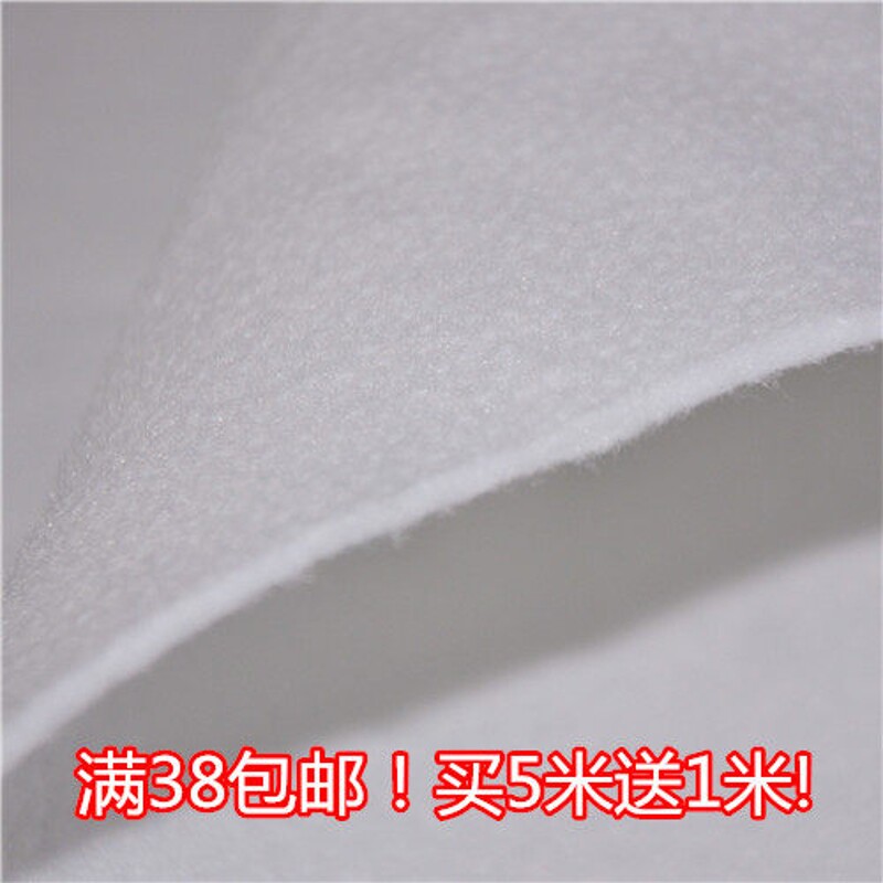 180g280g370g优质紧致单面带胶铺棉压缩棉辅棉布艺口金包手工辅料