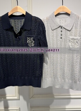 ME FOREVER 真我永恒2026夏装POLO衫短袖2624B62162吊牌899