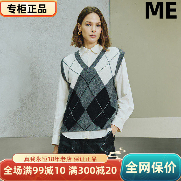 真我永恒2024冬季新品ME FOREVER中款套头毛衫2441B62023