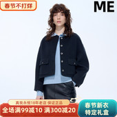 外穿大衣短款 FOREVER真我永恒2024冬上装 大衣2441A51010吊1799