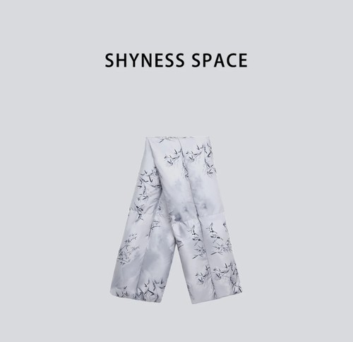 【古雅灰】秋冬季百搭保暖氛围感羽绒围脖HB190