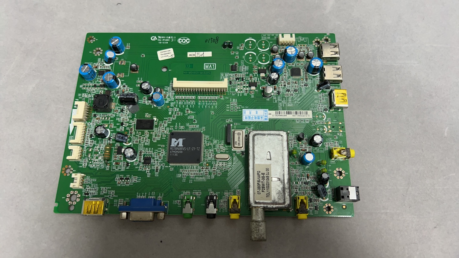 原装 TCL LED42C200E 主板 40-MS48S1-MAB2XG 配屏 T420HW07好板