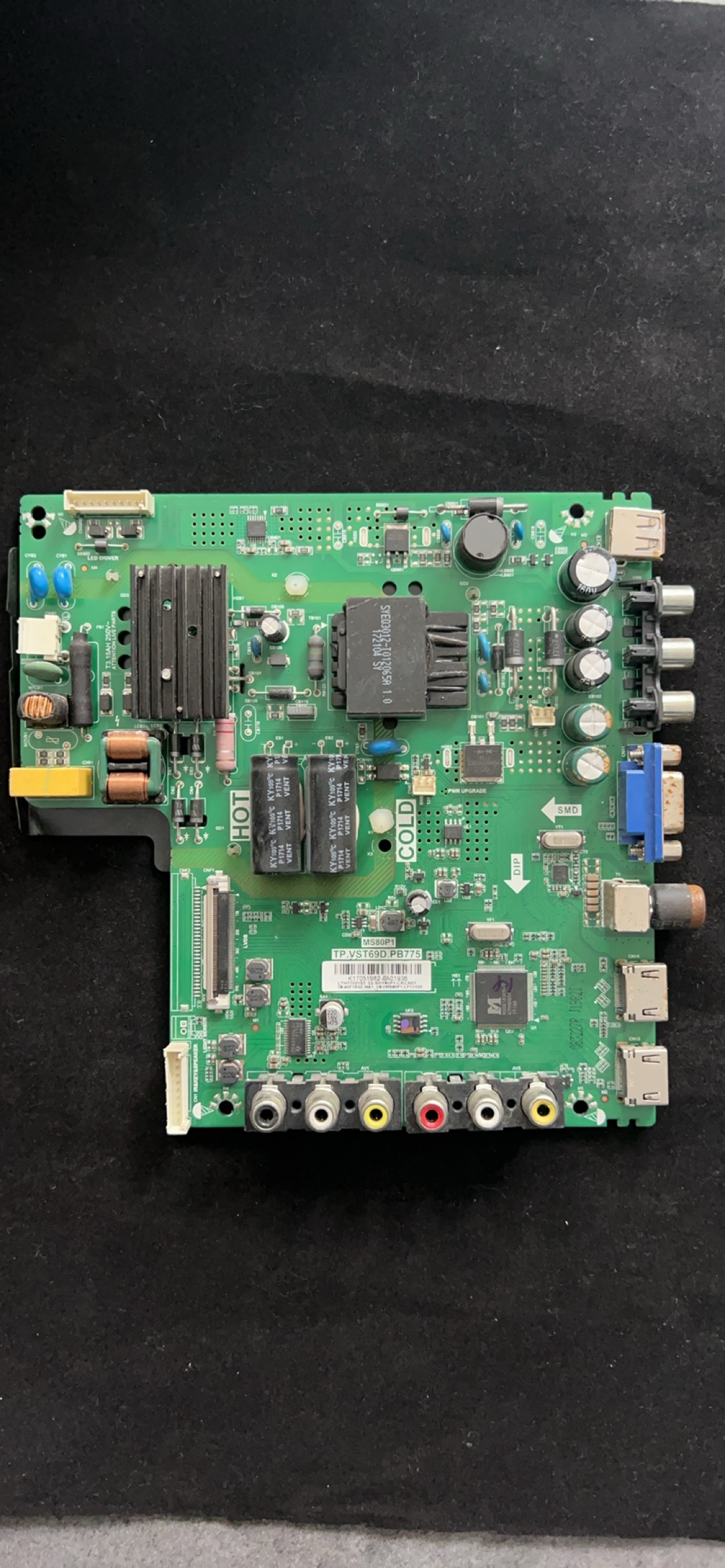 原装TCL L40F3301B L43F1 L39F1B主板TP.VST69D.PB775配屏可选