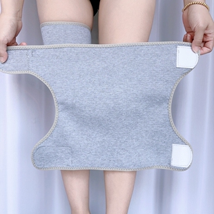 粘扣薄款 护膝防护弹性保暖透气空调男女士老年人春夏膝盖护套通用