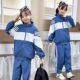 春秋季 脚运动套装 中学生校服小学生班服幼儿园男女童夹克衫 紧口裤