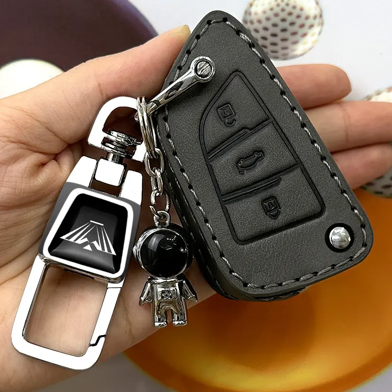 改装后配KD子机钥匙套专用VVDI折叠铁将军刀锋款DS大众汽车遥控包