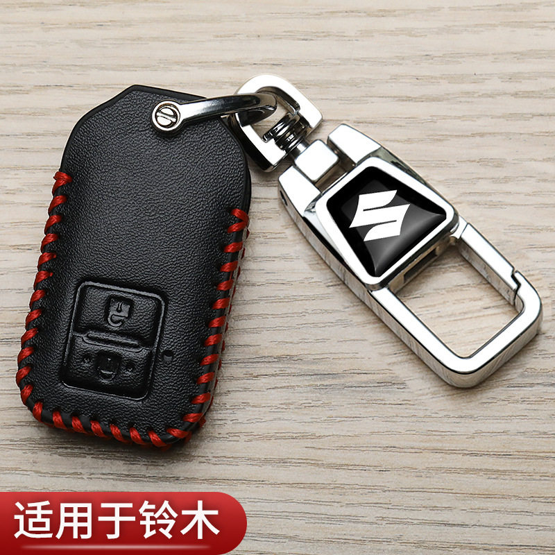 铃木吉姆尼钥匙套进口专用天语sx4雨燕奥拓启悦suzuki汽车高档包
