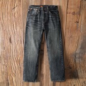 阔腿赤耳丹宁牛仔裤 男505宽松大直筒情侣百搭水洗复古显瘦时尚 098