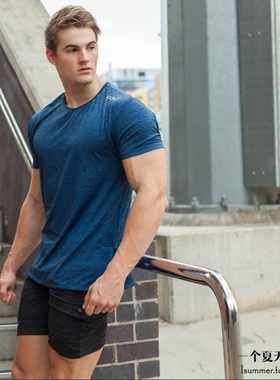 ECHT Impetus短袖正品澳洲购回现货男子休闲运动健身修身短袖T恤