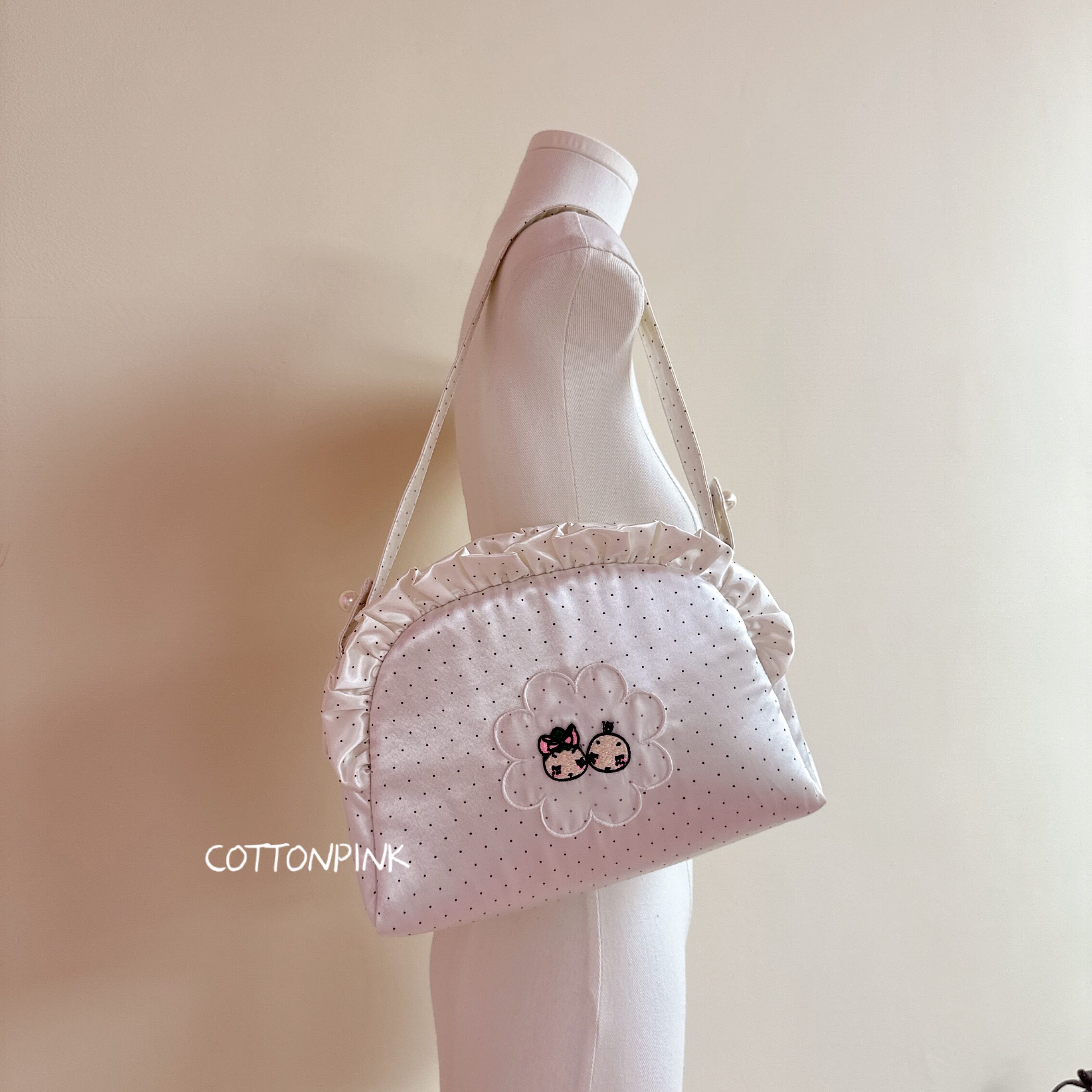 COTTONPINK百搭单肩包2026新款多巴胺糖果包高颜值时尚通勤包