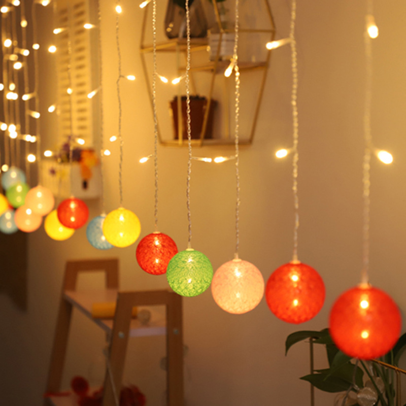 led少女心浪漫风ins圣诞房间装饰