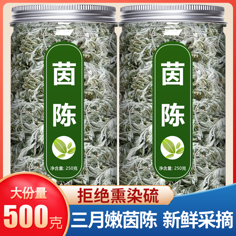 因陈中草药白蒿茵陈中药材野生棉绵阴沉草阴陈泡水茶的功效与作用