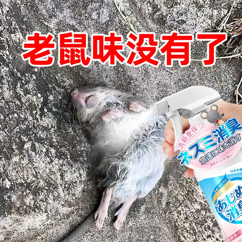 老鼠臭味喷剂死老鼠除臭剂汽车发动机舱屎尿异味尸体腐臭味去除剂