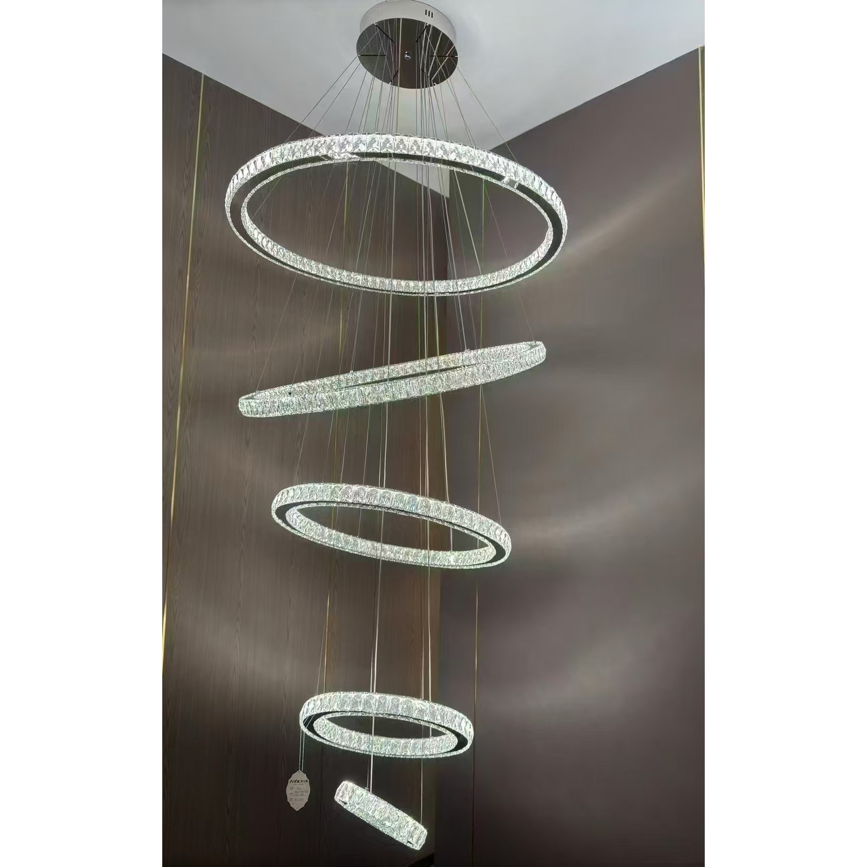 2025新款轻奢客厅吊灯现代简约高端别墅水晶吊灯餐厅灯复式楼loft