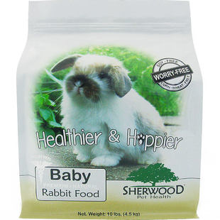 美国原装sherwood幼兔粮3月龄内幼兔粮2KG4.5KG