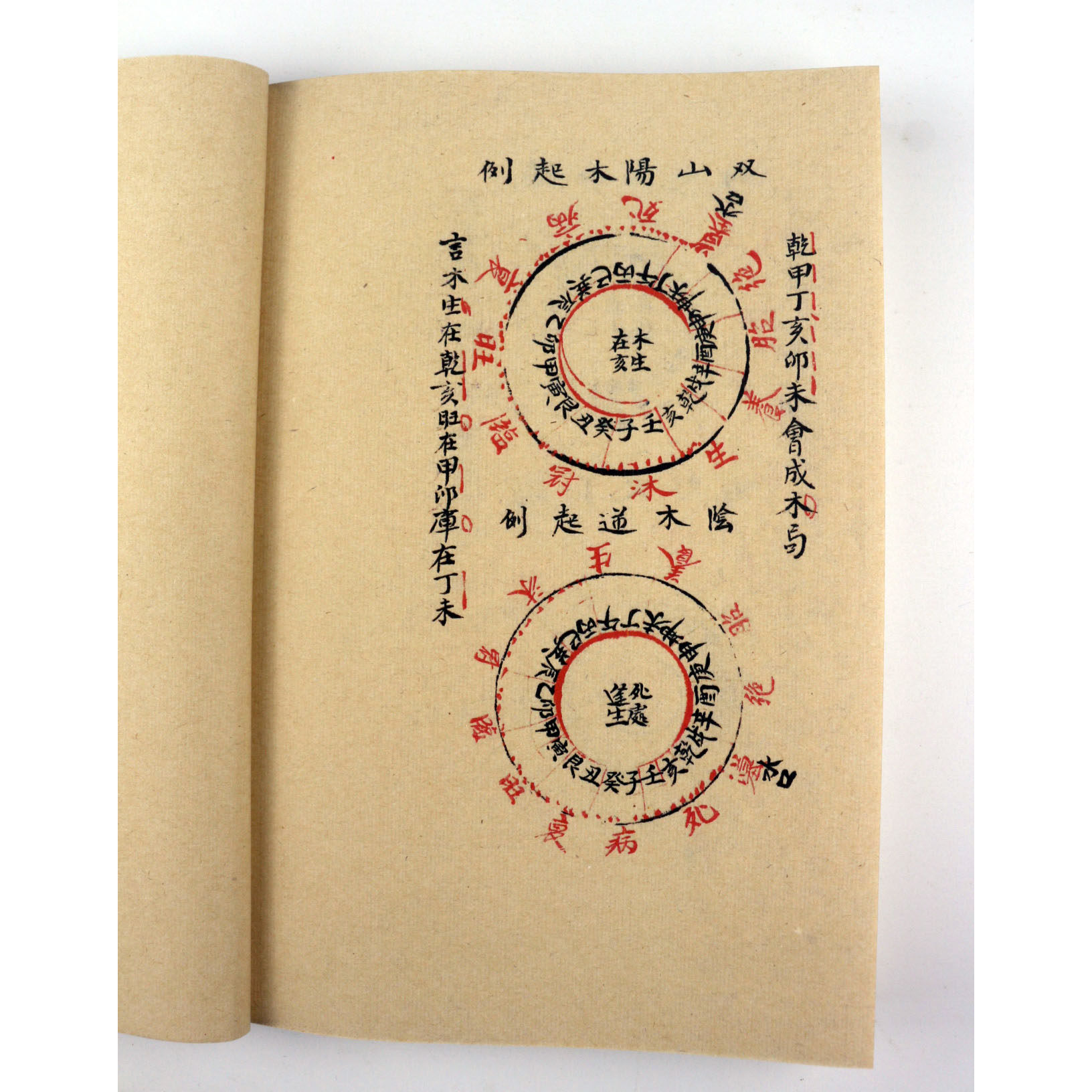 宣纸彩印寻龙点穴家传地理精品收藏毛笔字帖