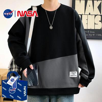NASA联名重磅长袖卫衣男
