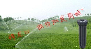4分塑料地埋散射喷头旋转式喷头仿1800升降式草地喷头园林绿化灌
