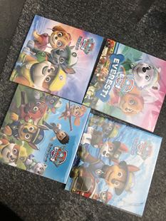 一本汪汪立功队纯色彩虹手工折纸17*17cm