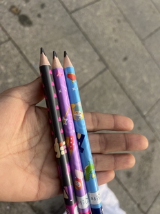 小鸟特价大三角的厘米B型号小孩写字铅笔正姿大粗杆铅笔 10支