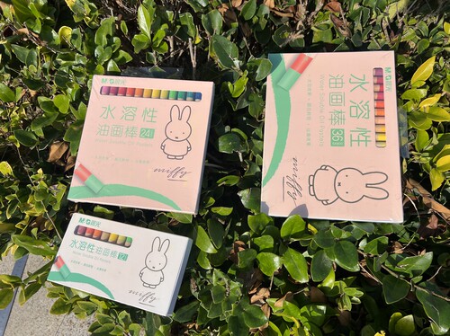 晨光米菲联名款水溶性油画棒12色/24色36色