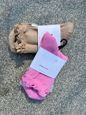 出口尾巴单美单亲子袜女袜 大童袜35-38码 1双