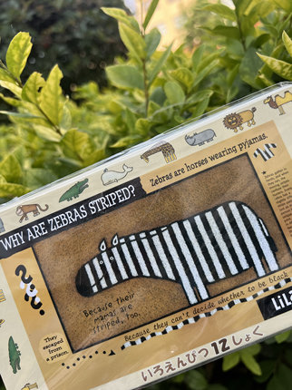 铁盒小斑马3.0油性普通彩铅笔12支